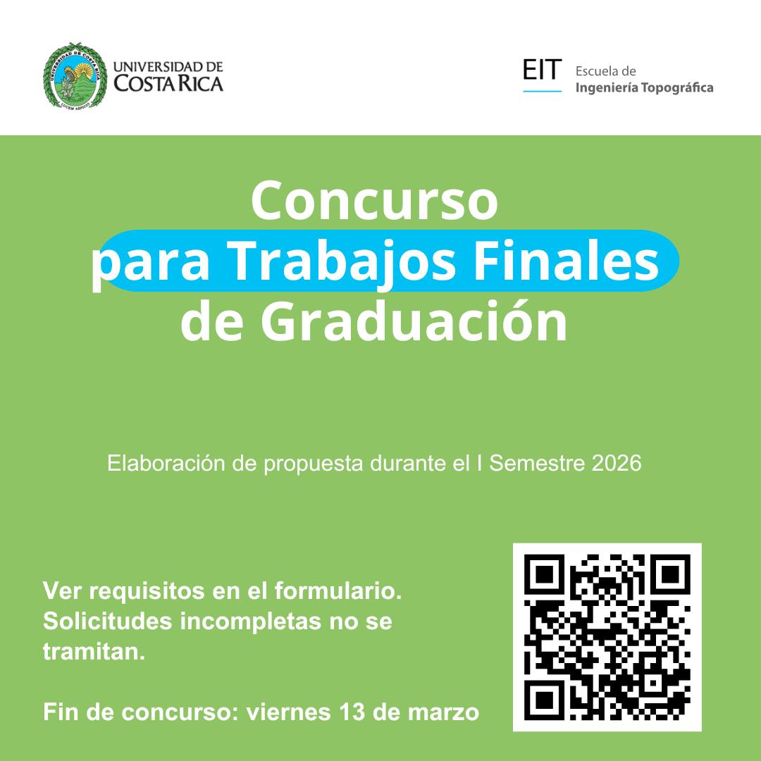 onvocatoria: Concurso para Trabajos Finales de Graduación (TFG) Elaboración de Propuestas – I Semestre 2026